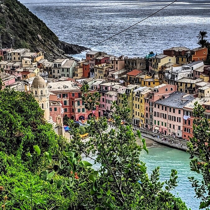Pastel colors of Vernazza Cinque Terre
